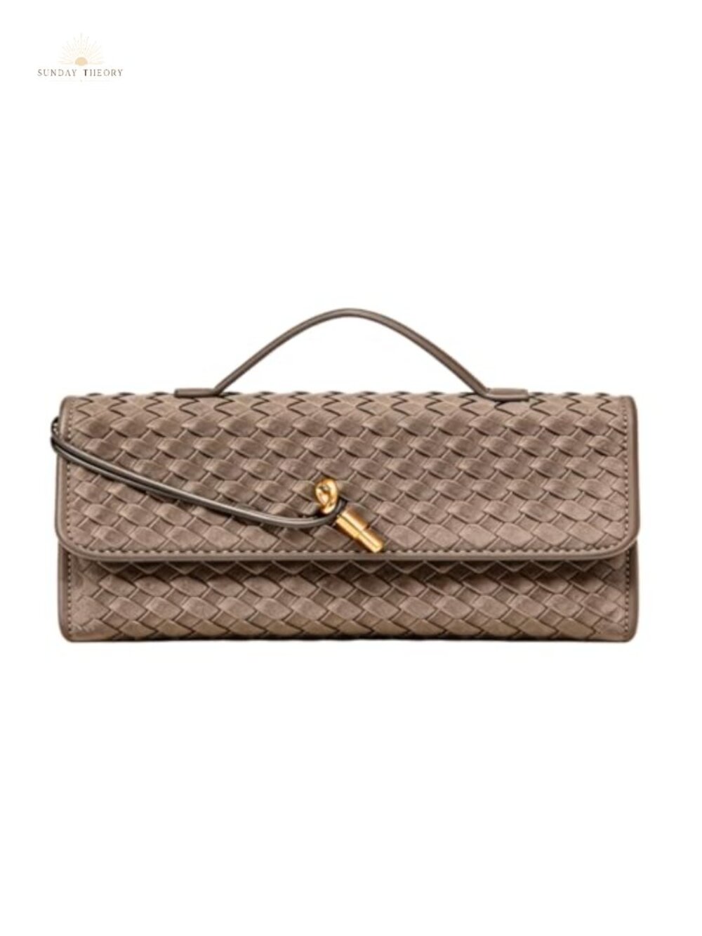 Faux Suede Leather Evening Clutch Vegan Satchel Crossbody Bag